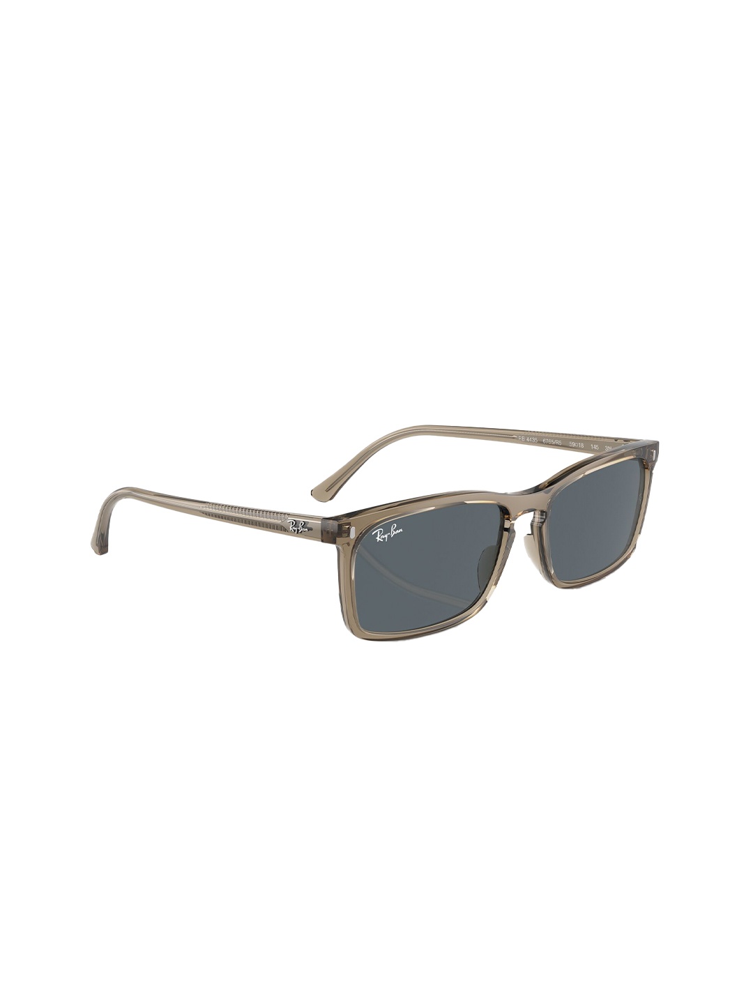 

Ray-Ban Unisex UV Protected Blue Lens Rectangle Sunglasses - 0RB44356765R556
