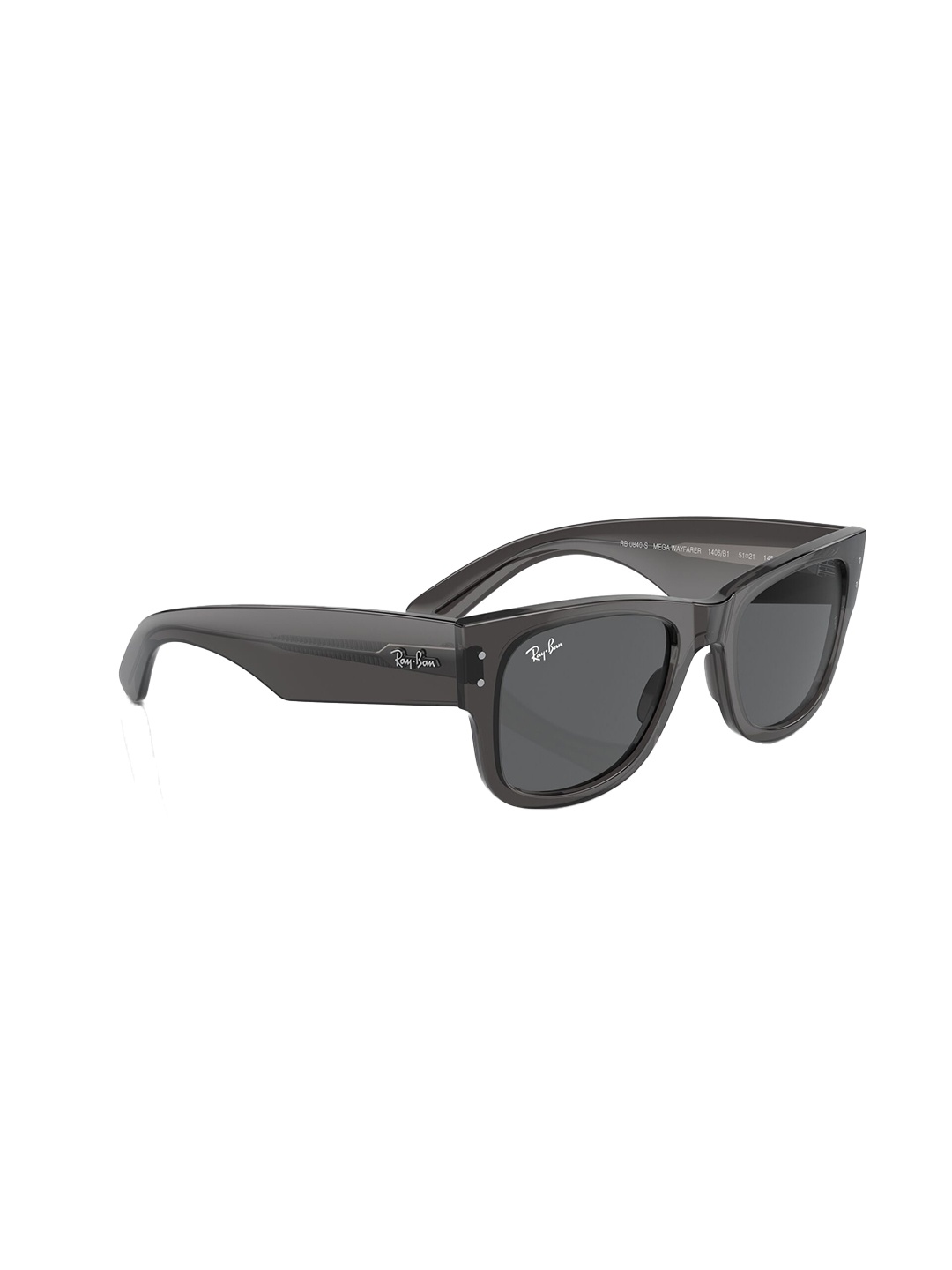 

Ray-Ban Unisex UV Protected Grey Lens Square Sunglasses - 0RB0840S1406B151