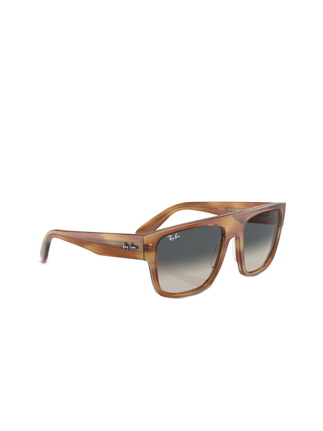 

RAY-BAN Unisex Gradient Grey Lens Square Sunglasses - 0RB0360S14037157