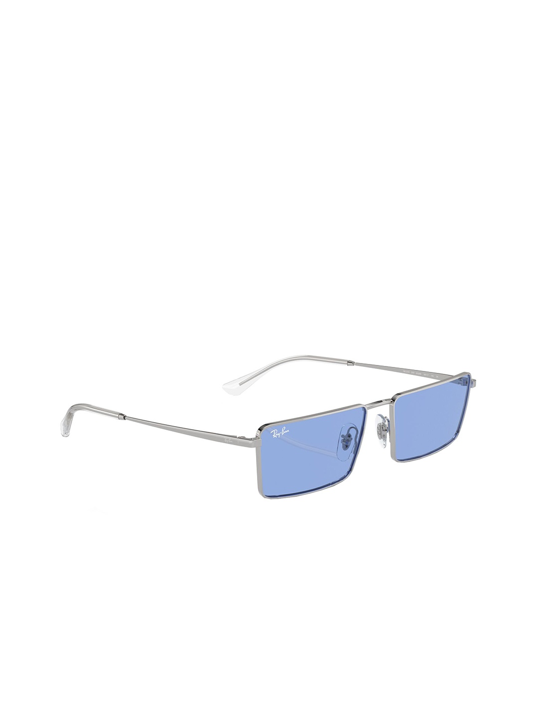

Ray-Ban Pulse Unisex UV Protected Blue Lens Rectangle Sunglasses - 0RB3741003/8059