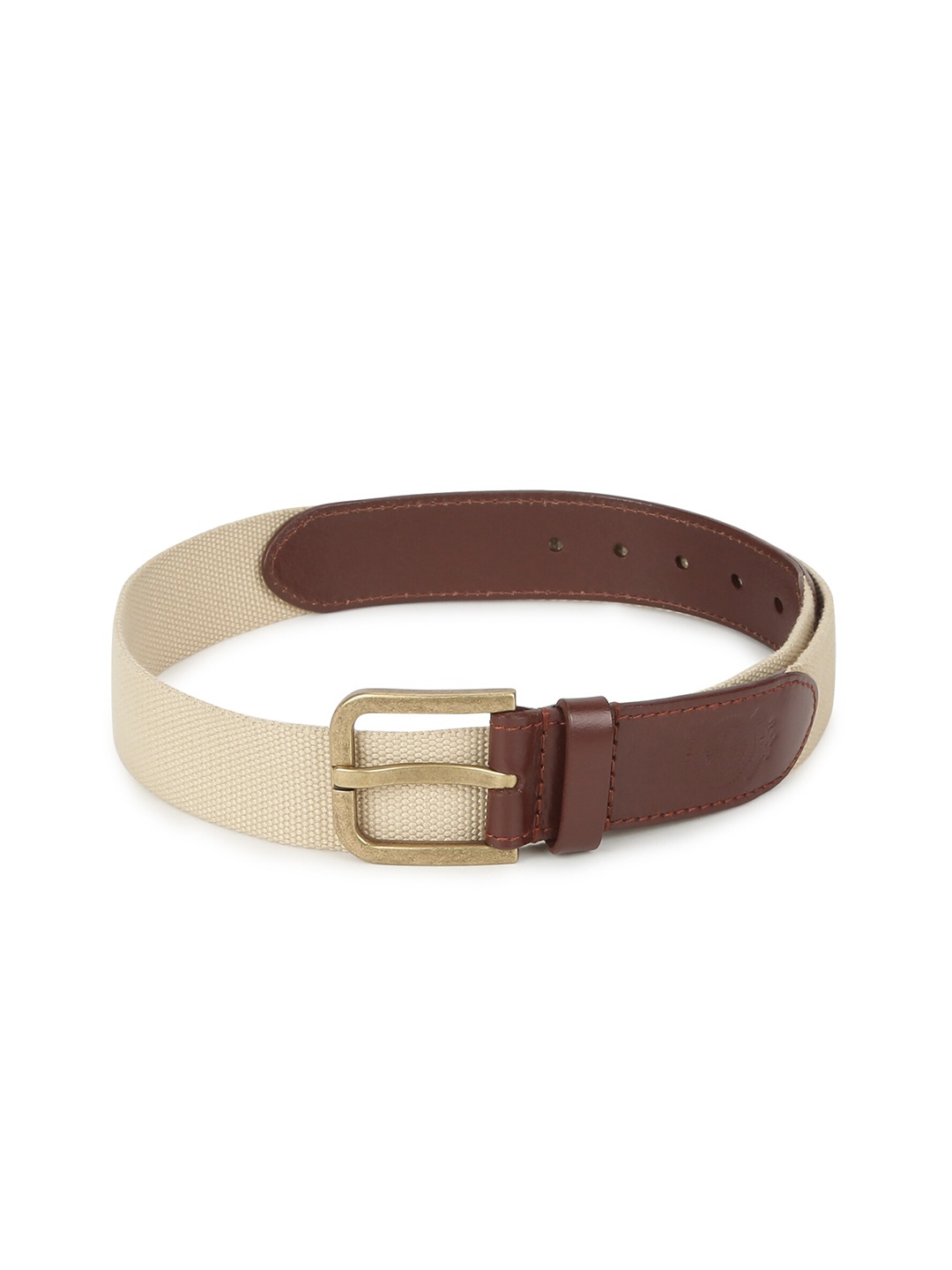 

Royal Enfield Men Leather Belt, Tan