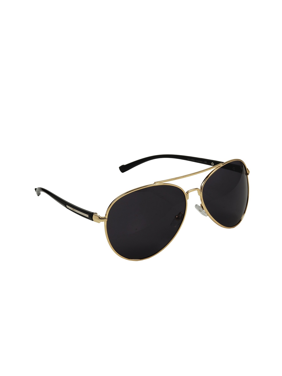 

HENRY RICHEL Unisex Round Sunglasses with UV Protected Lens 1125, Black