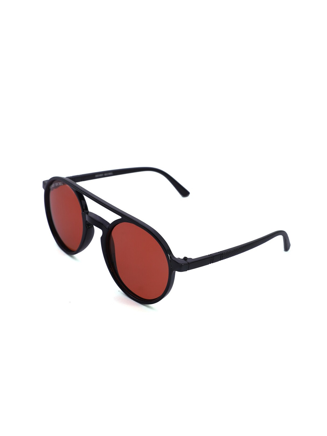 

HENRY RICHEL Unisex Round Sunglasses with UV Protected Lens 1155, Red