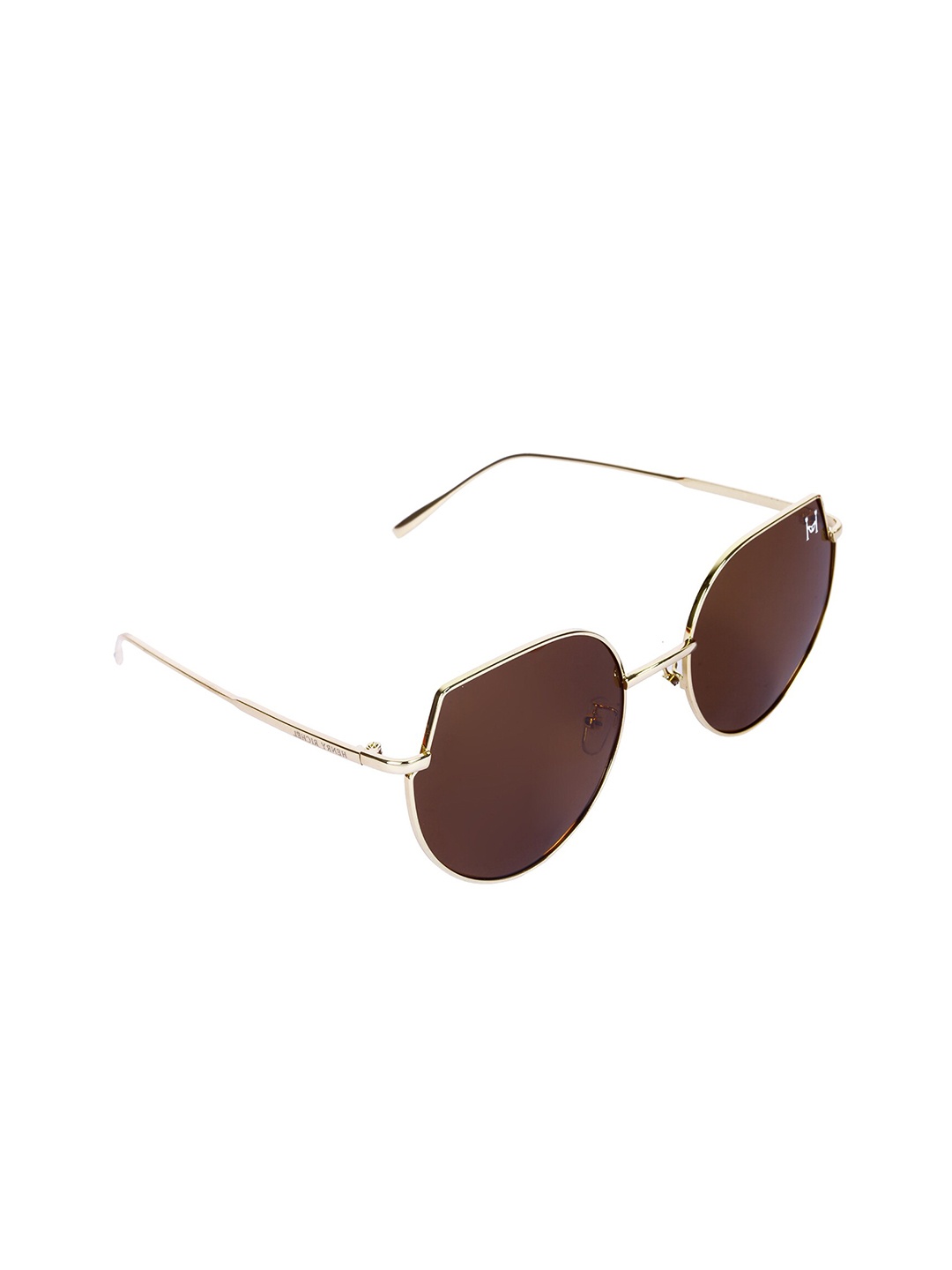 

HENRY RICHEL Unisex Round Sunglasses with UV Protected Lens 1148, Brown