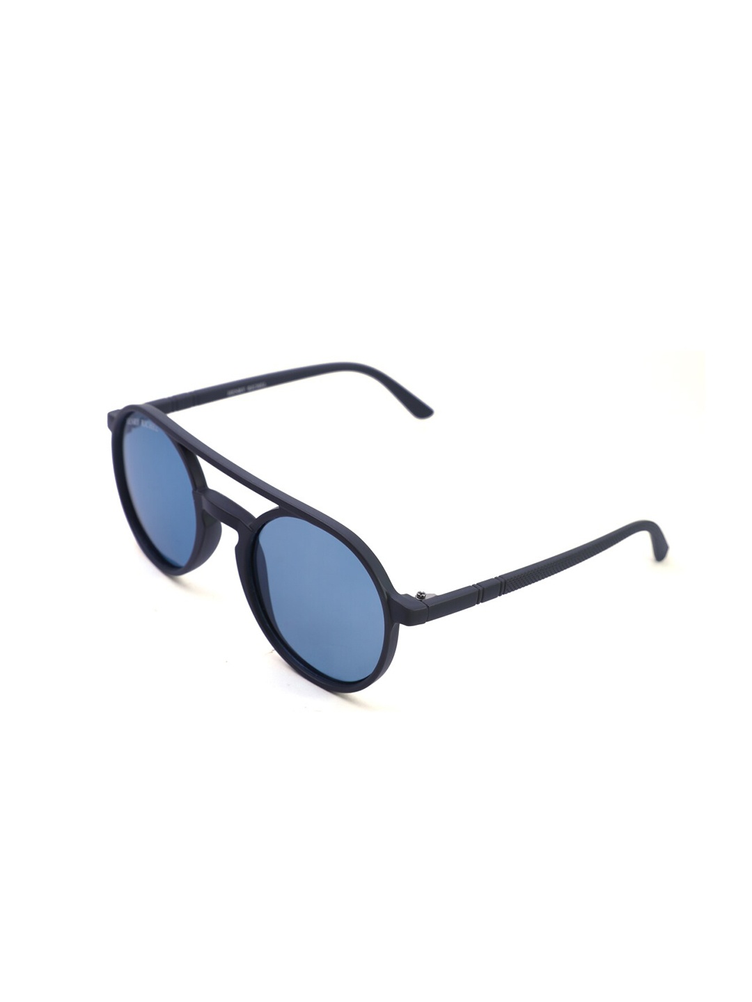 

HENRY RICHEL Unisex Round Sunglasses with UV Protected Lens 1154, Black
