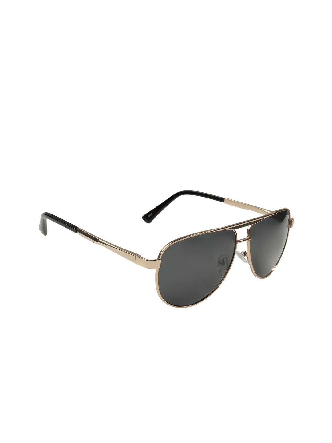 

HENRY RICHEL Unisex Aviator Sunglasses with UV Protected Lens 1141, Black