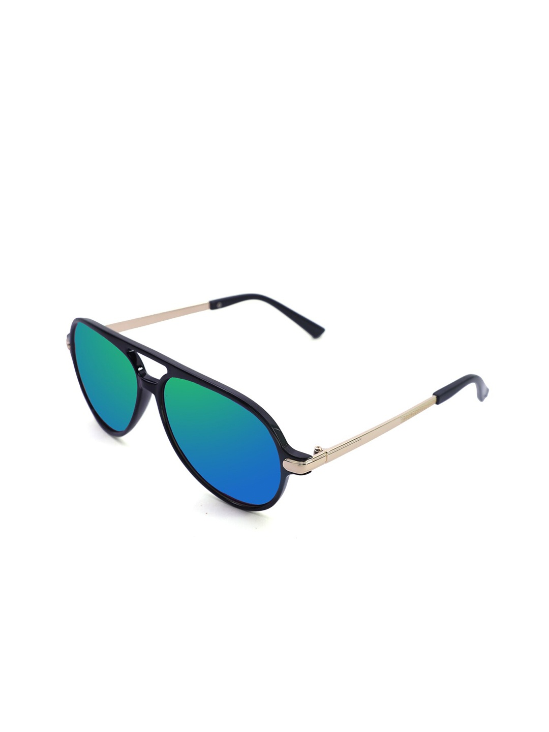 

HENRY RICHEL Unisex Square Sunglasses with UV Protected Lens 1136, Green