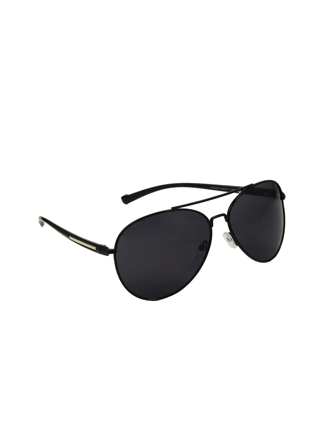 

HENRY RICHEL Unisex Aviator Sunglasses with UV Protected Lens 1124, Black