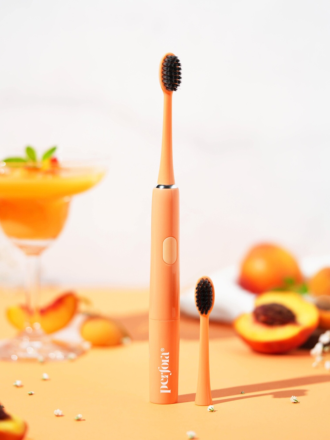 

Perfora Electric Toothbrush - Peach Sorbet
