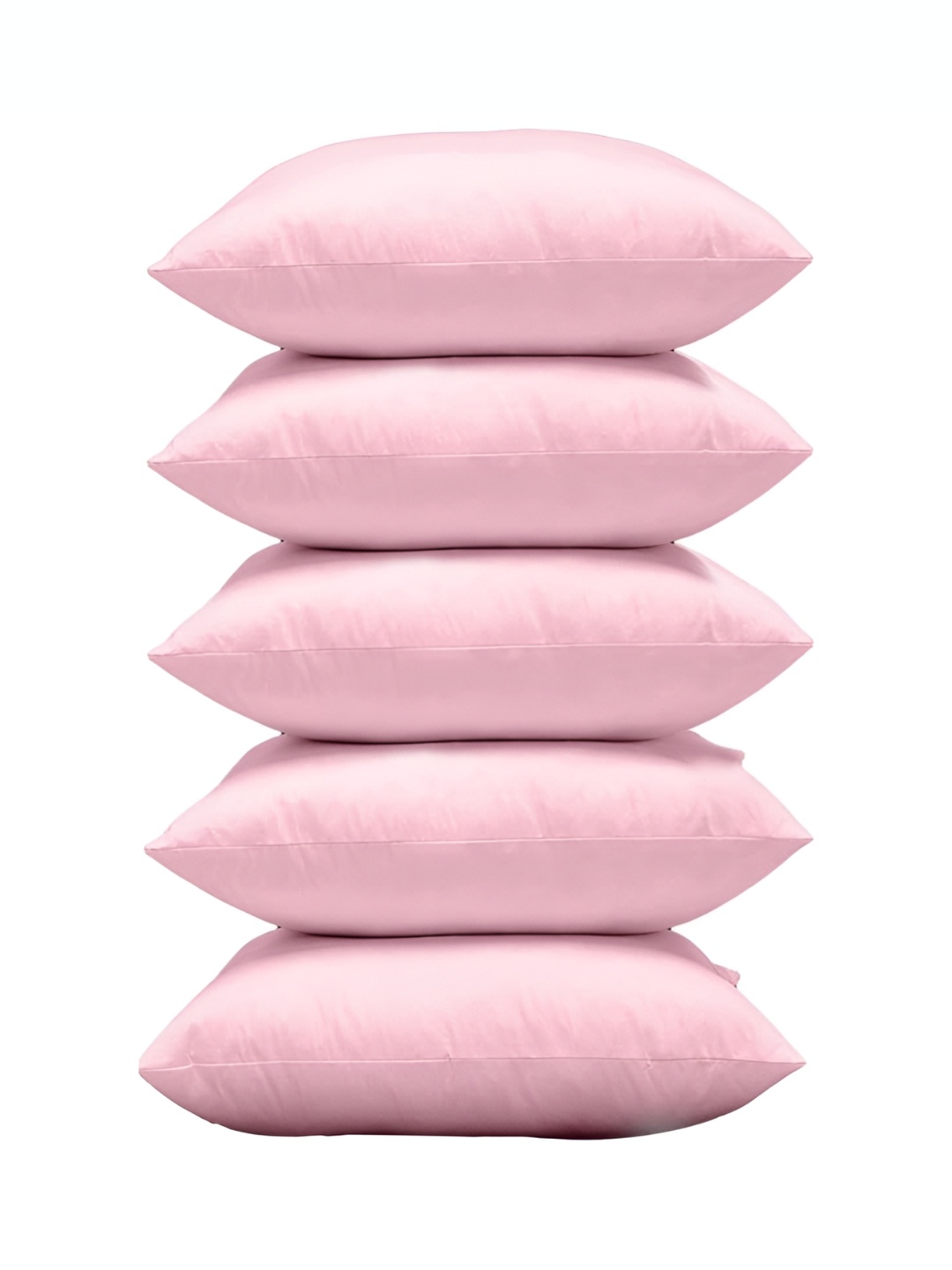 

BIRD WING Pink 5 Pieces Cotton Square Cushion Covers