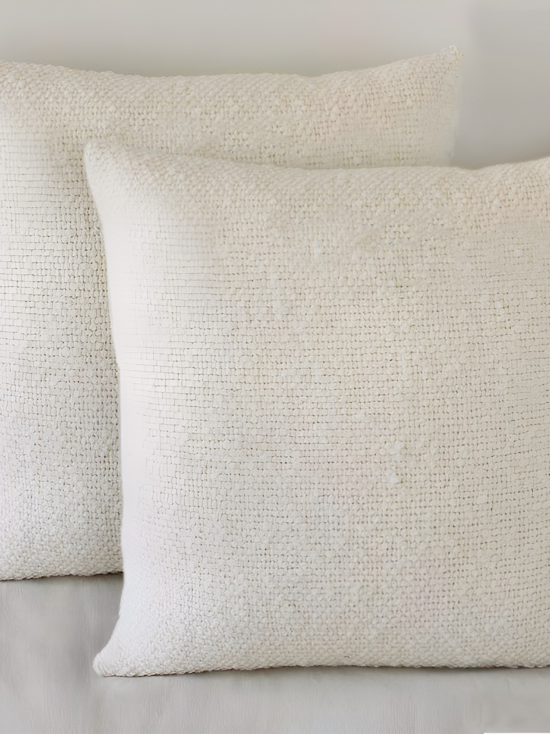 

BIRD WING Beige 2 Pcs Square Cushion Covers