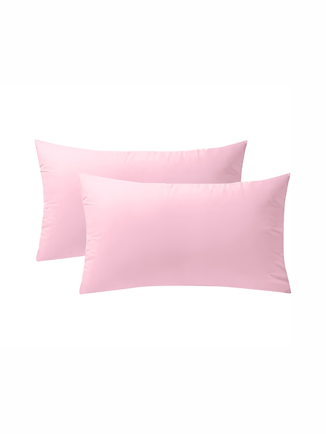 

BIRD WING Pink 2Pcs Cotton Rectangle Cushion Covers