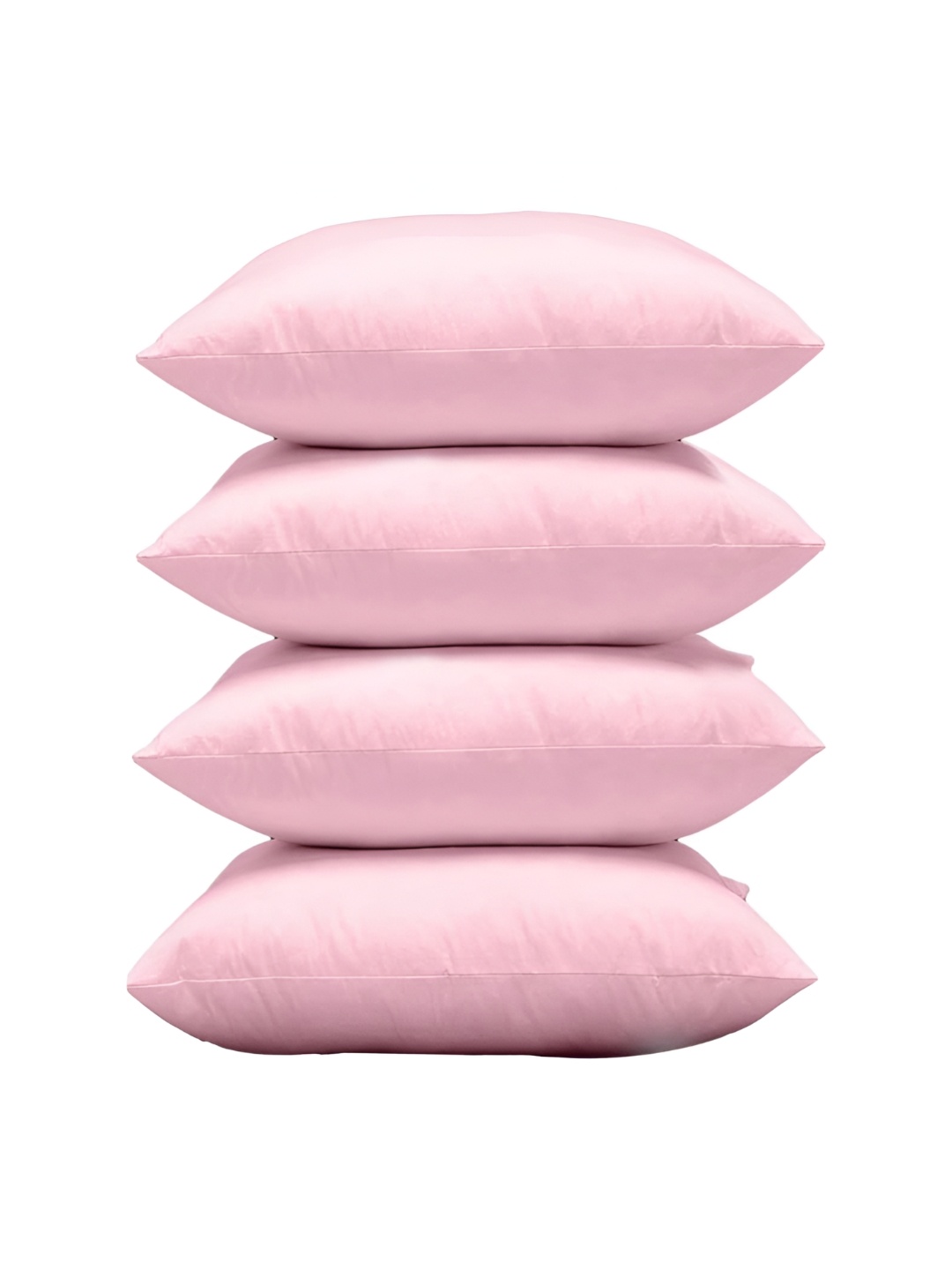 

BIRD WING Pink 4 Pieces Cotton Square Cushion Covers