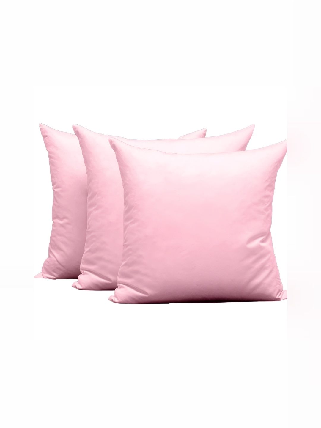 

BIRD WING Pink 3 Pcs Square Cushion Covers