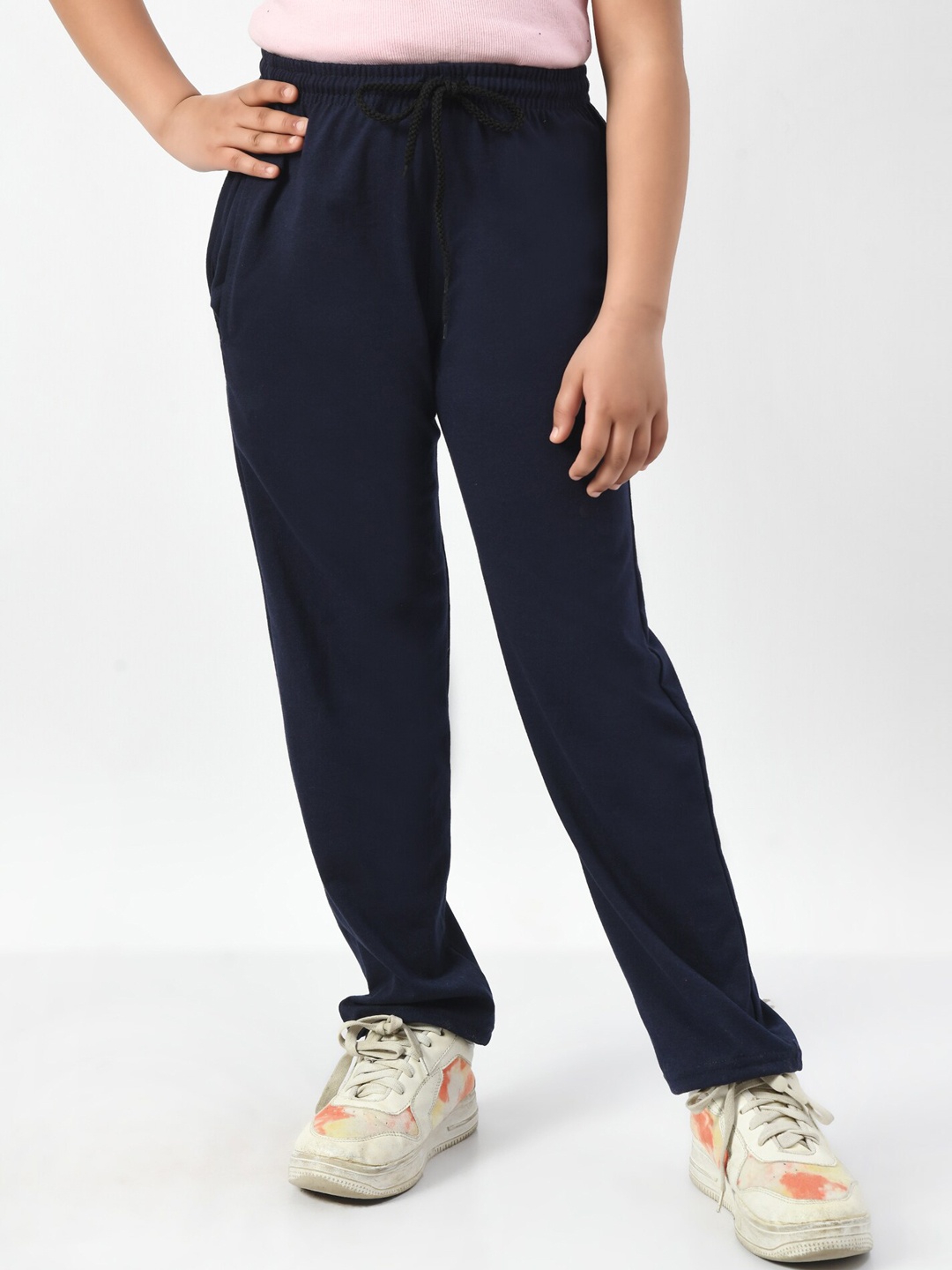 

BAESD Girls Relaxed-Fit Track Pant, Navy blue