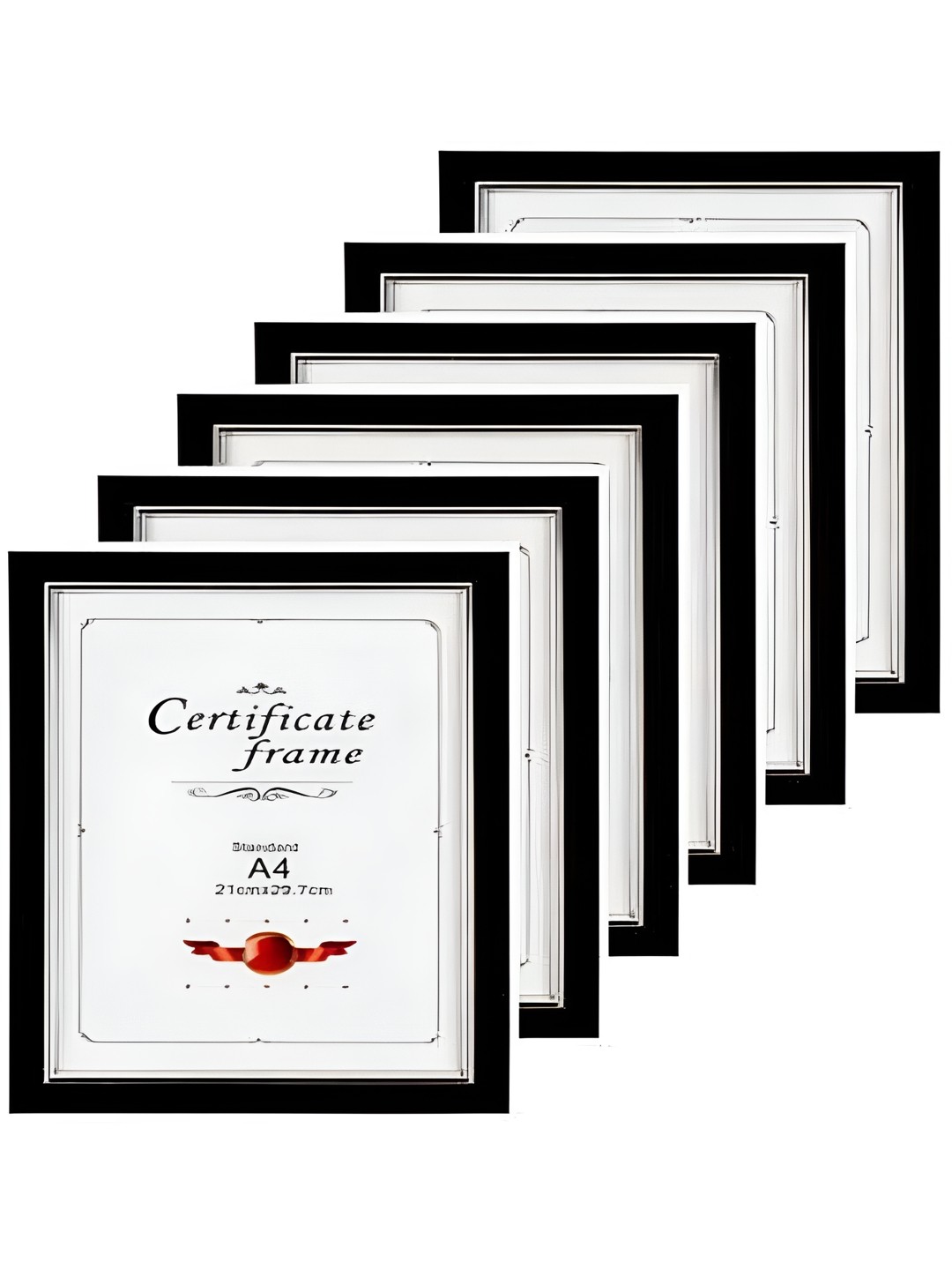 

Stuthi Arts Black 4 Pieces Wooden Wall Photo Frames