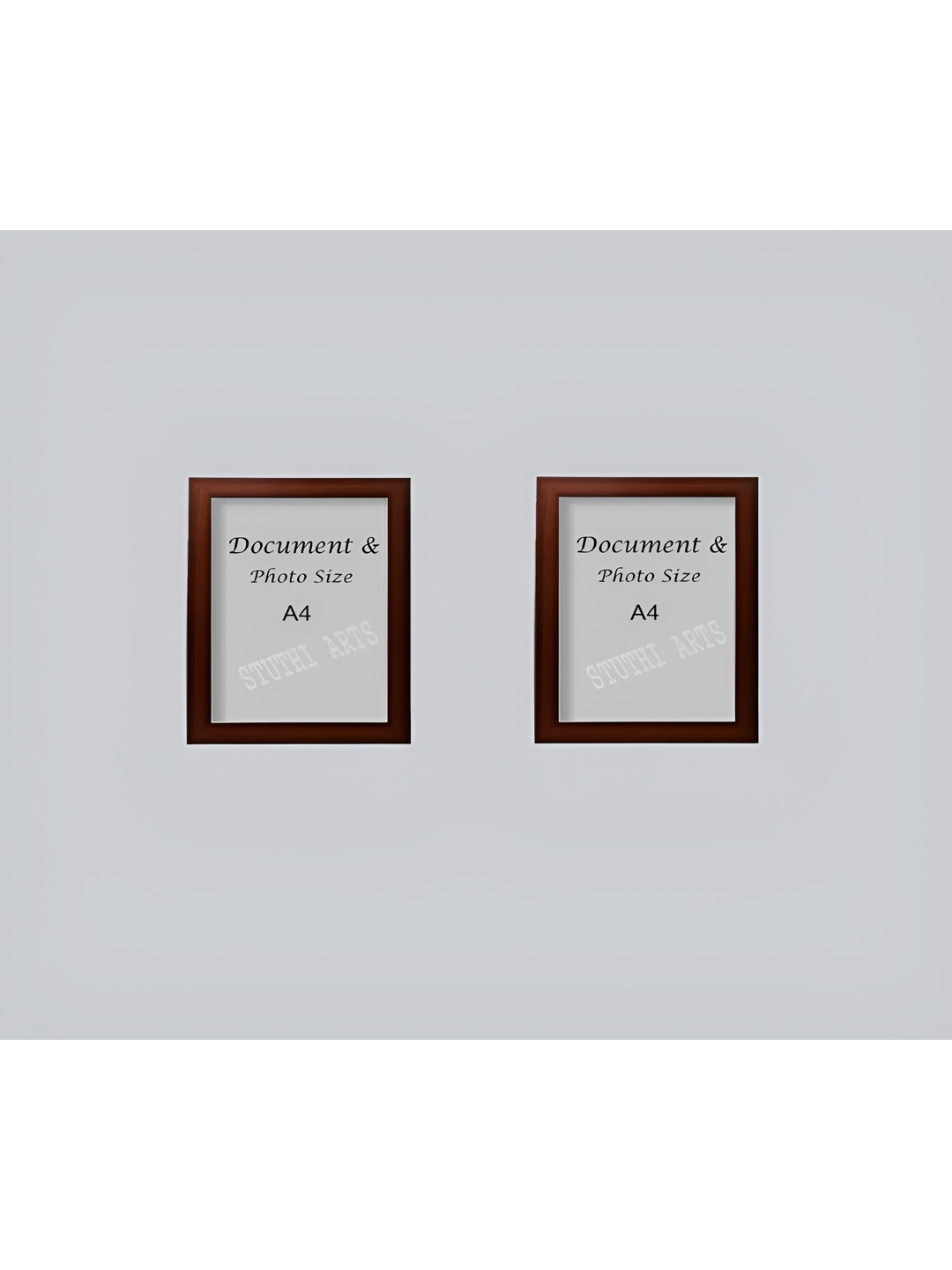 

Stuthi Arts Brown 2 to 4 Pieces Wood Wall Photo Frames