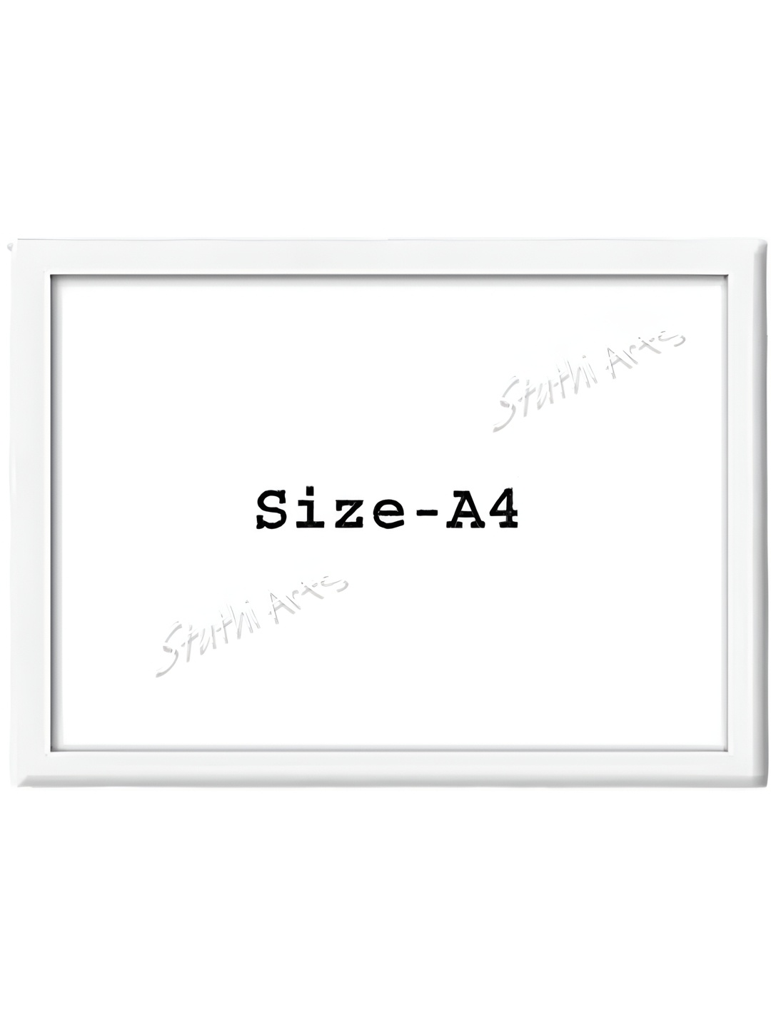 

Stuthi Arts White Wood Wall Photo Frames