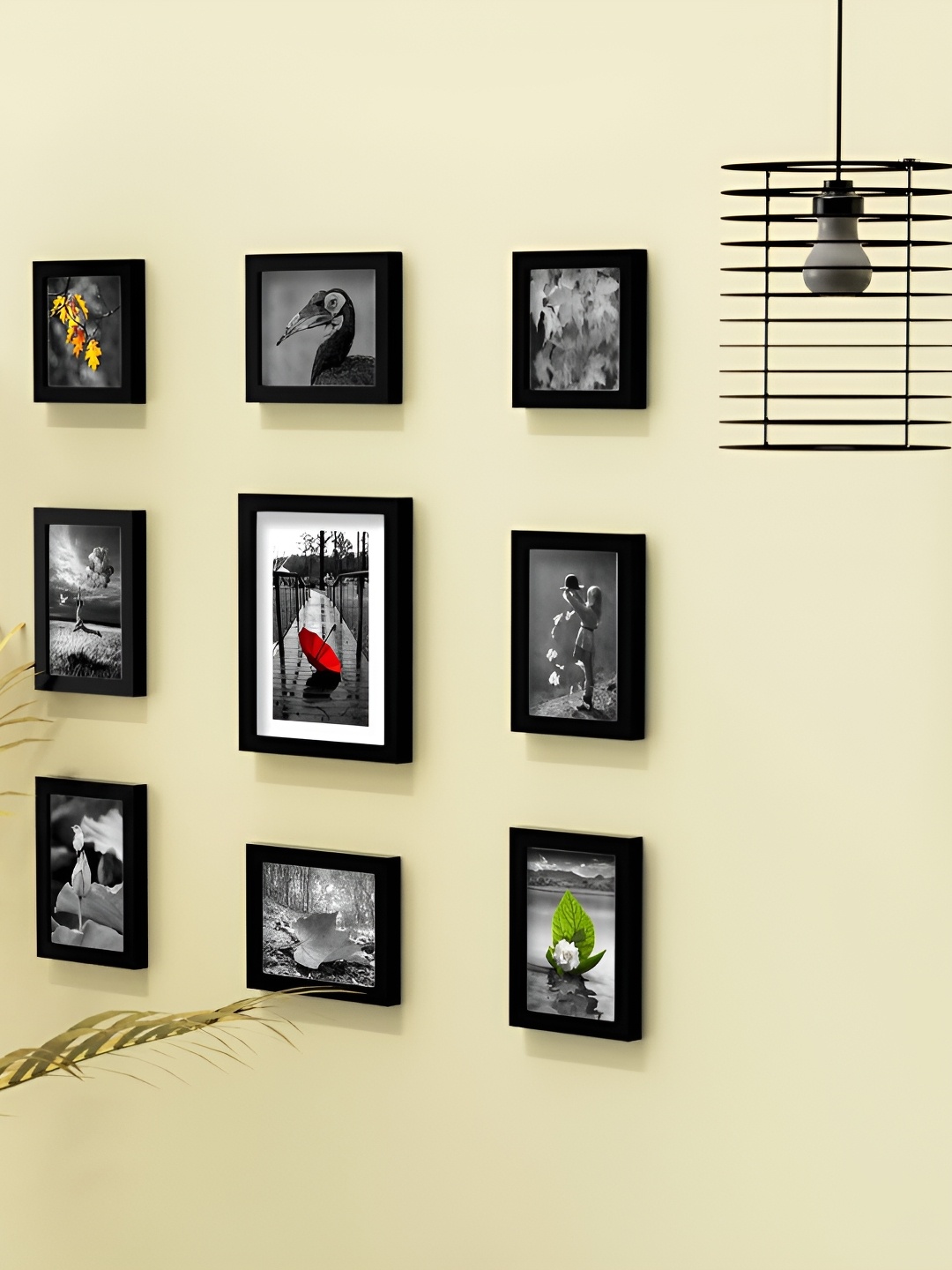

Stuthi Arts Black 8 to 12 Pieces Wood Wall Photo Frames