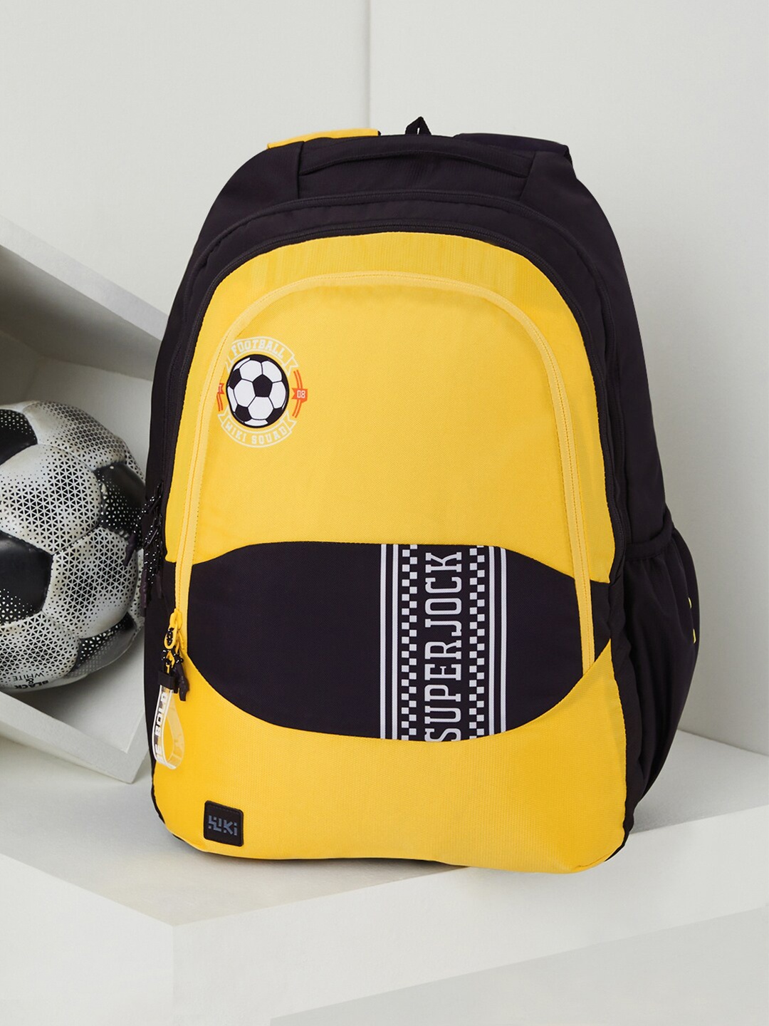 

Wildcraft Kids Typography Backpack, Yellow