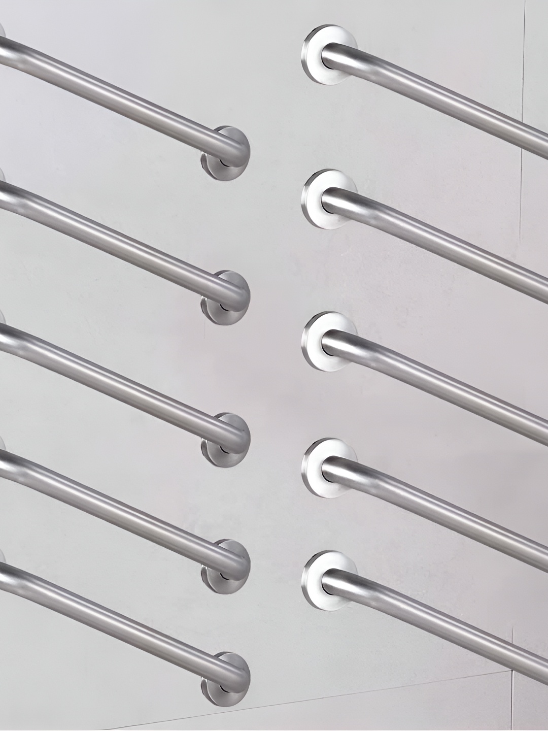 

MLD Steel 10 pieces Solid Stainless Steel Towel Holder
