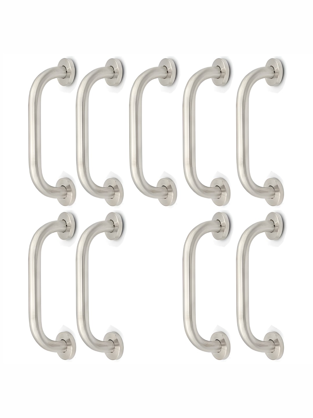 

MLD Steel 9 pieces Solid Stainless Steel Towel Holders