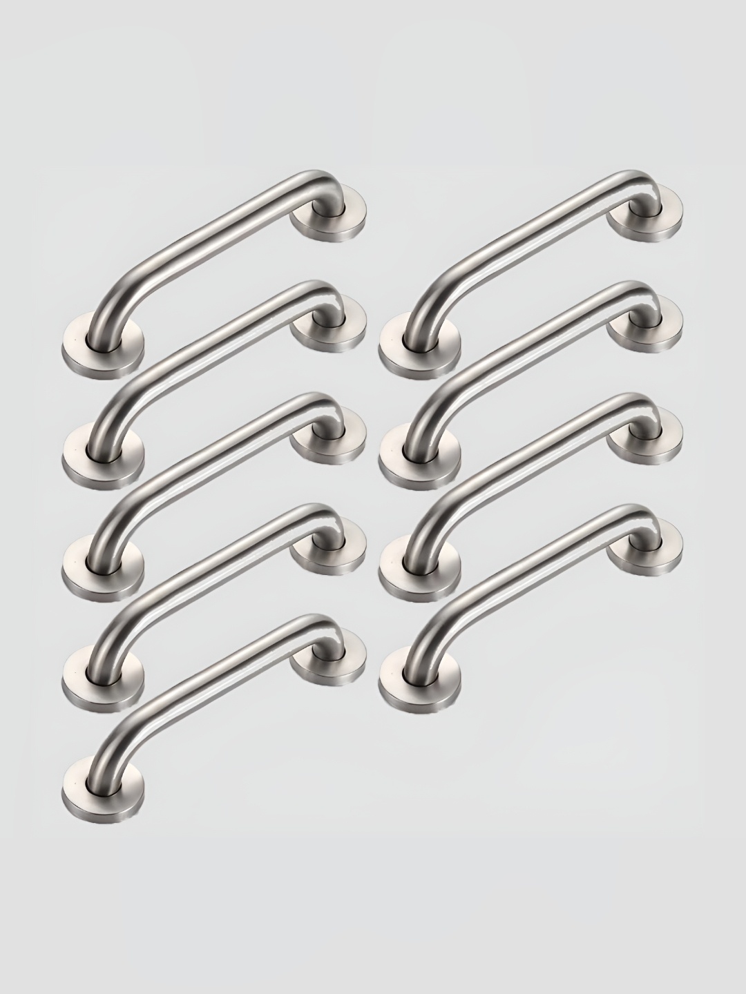 

MLD Steel 9 pieces Solid Stainless Steel Towel Holders