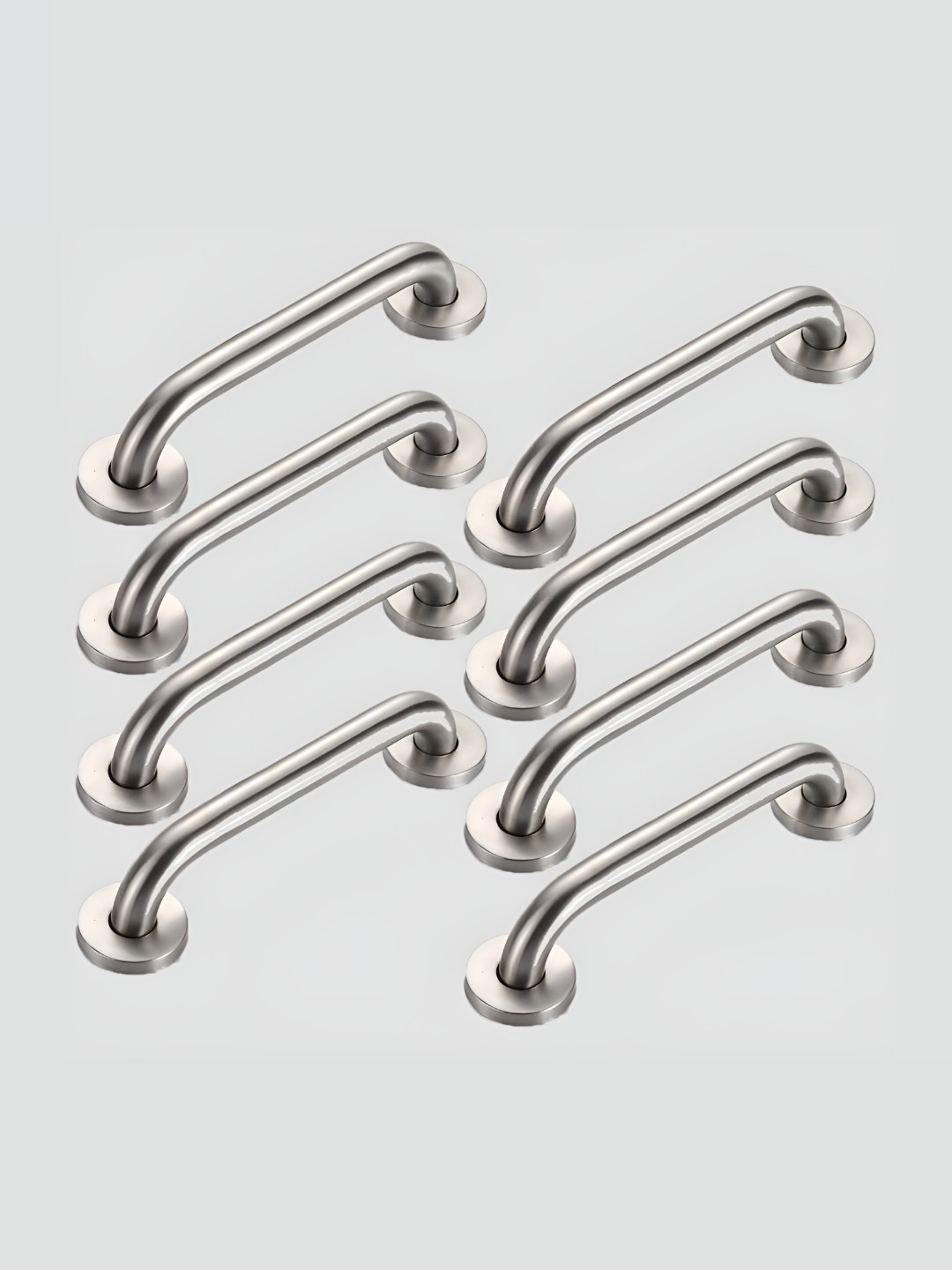 

MLD Steel 8 pieces Solid Stainless Steel Towel Holders
