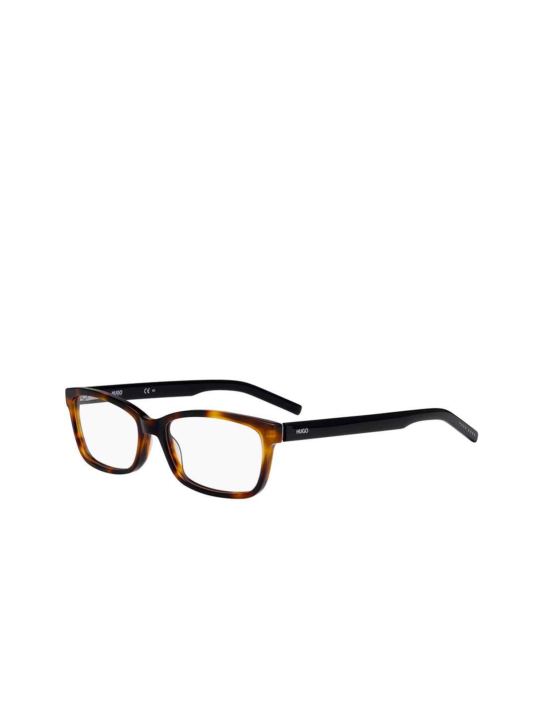 

HUGO Women Rectangle Sunglasses with UV Protected Lens 1016210865316, Brown