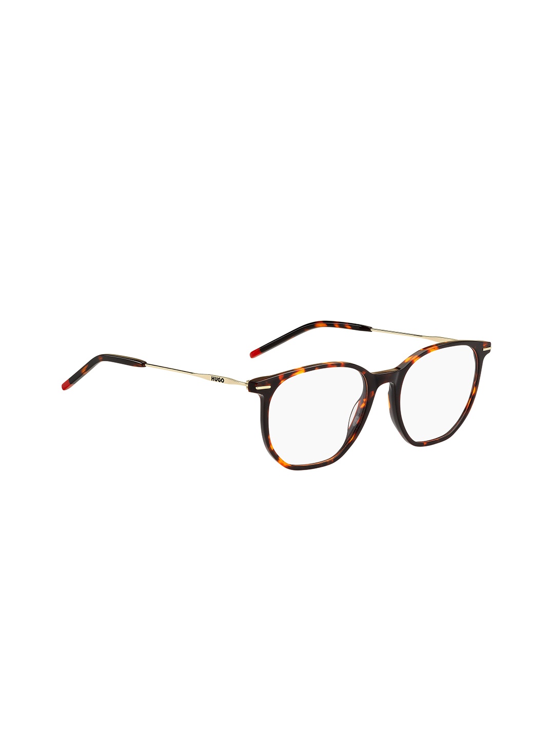 

HUGO Women Rectangle Sunglasses with UV Protected Lens 1066180865318, White