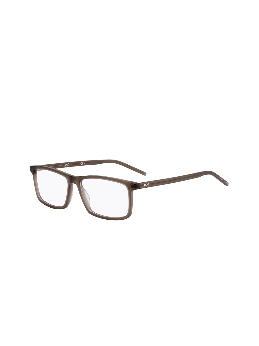 

HUGO Men Rectangle Sunglasses with UV Protected Lens 1022604IN5515, Brown