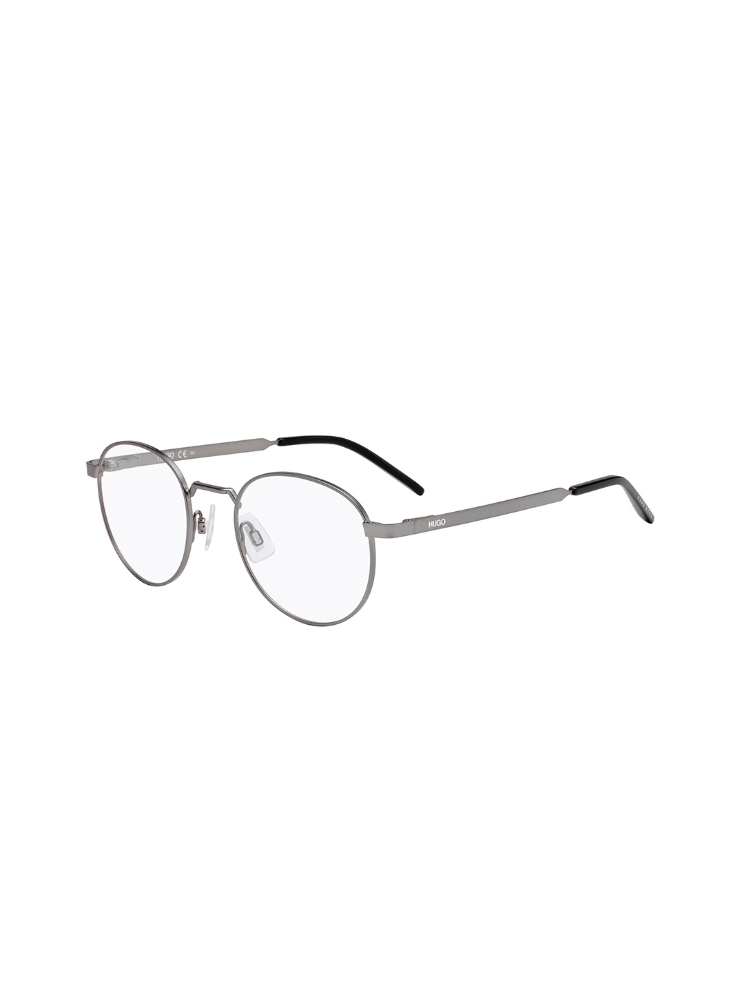 

HUGO Men Square Sunglasses with UV Protected Lens 102316R805121, Transparent