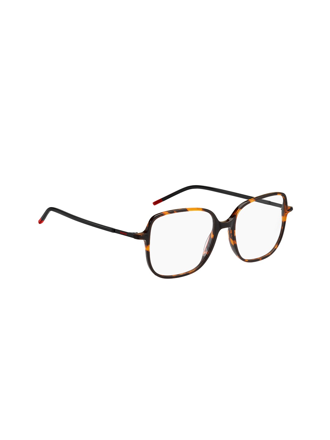

HUGO Women Square Sunglasses with UV Protected Lens 1071950UC5417, Transparent