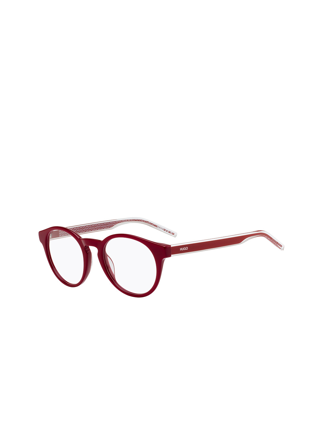 

HUGO Women Square Sunglasses with UV Protected Lens 102262C9A4921, Transparent