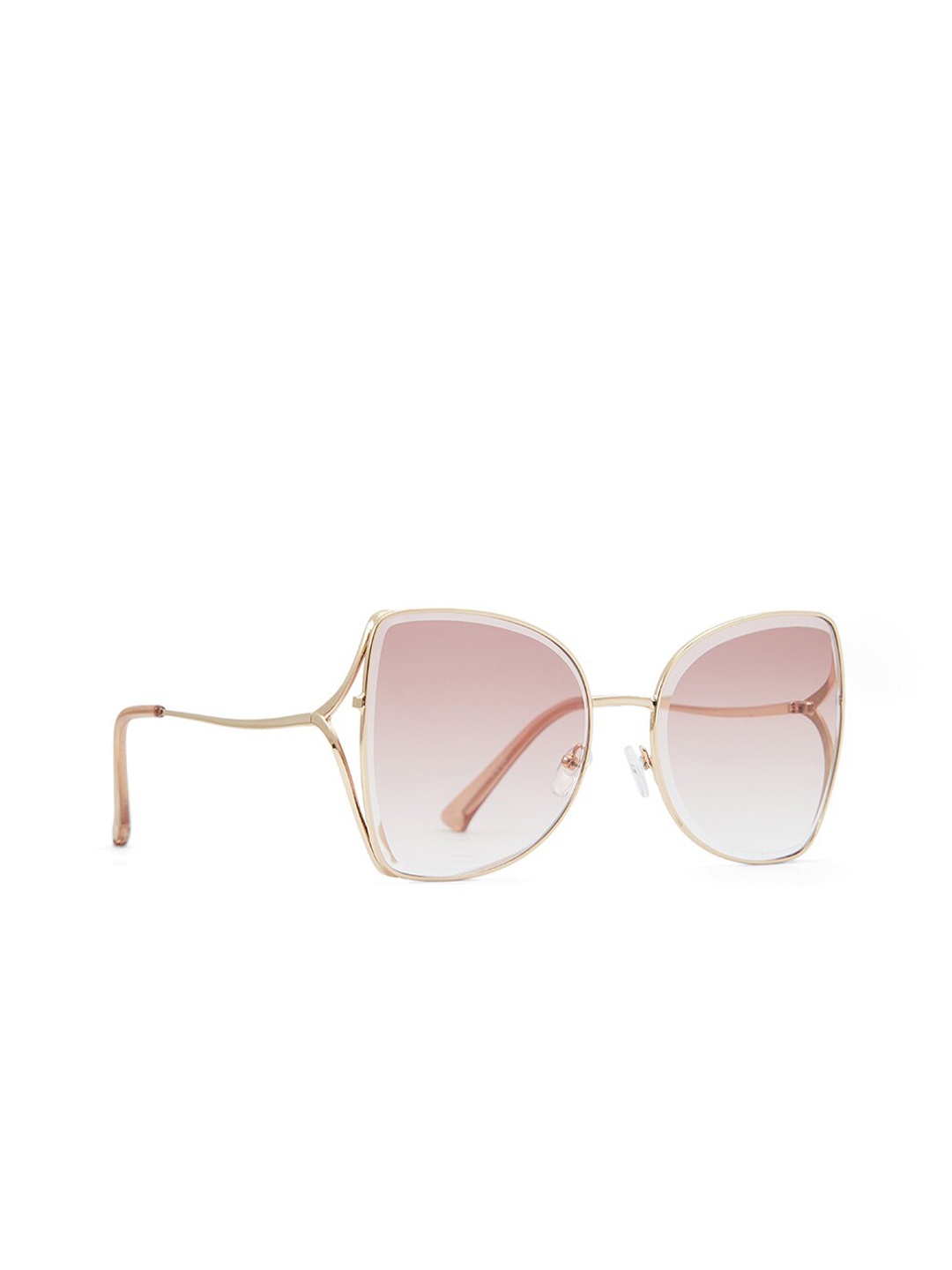 

ALDO Women Butterfly Sunglasses UNEAD710, Gold