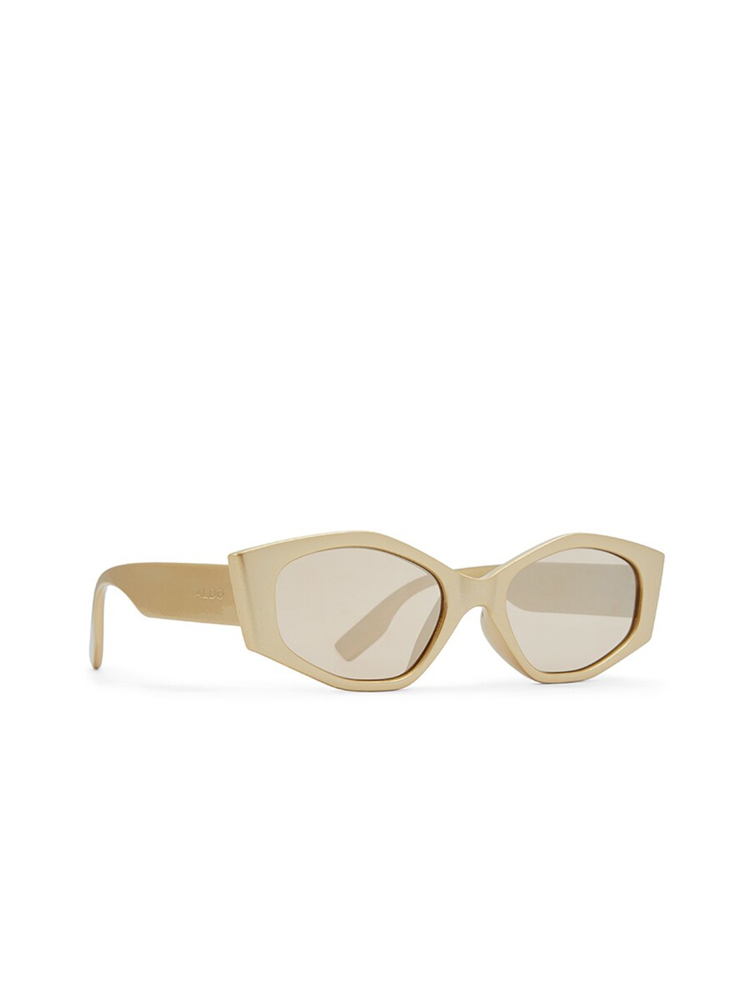 

ALDO Women Square Sunglasses DONGRE710, Gold