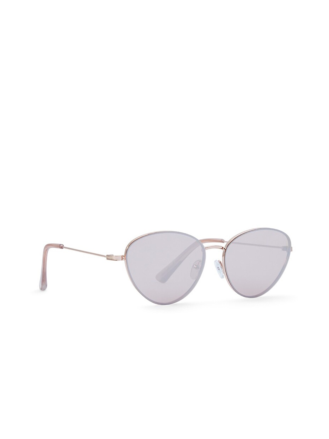 

ALDO Women Oval Sunglasses ASTEIN653, Transparent