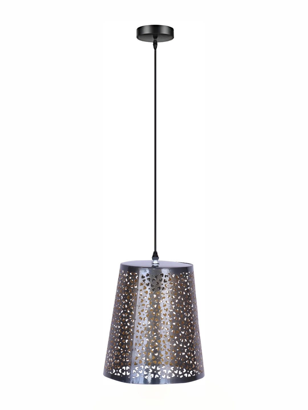 

DENICRAAS Black Textured Ceiling Lamp