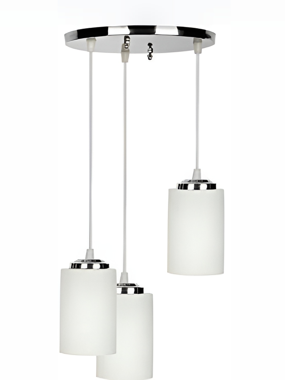 

DENICRAAS White Glass Ceiling Lamp