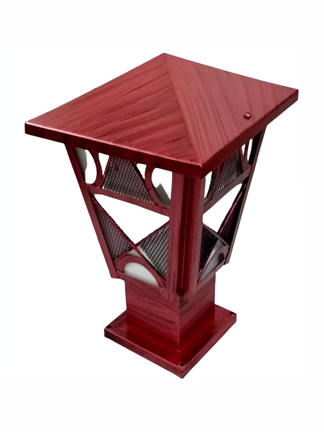 

DENICRAAS Brown Iron Abstract Shaped Outdoor Lamp