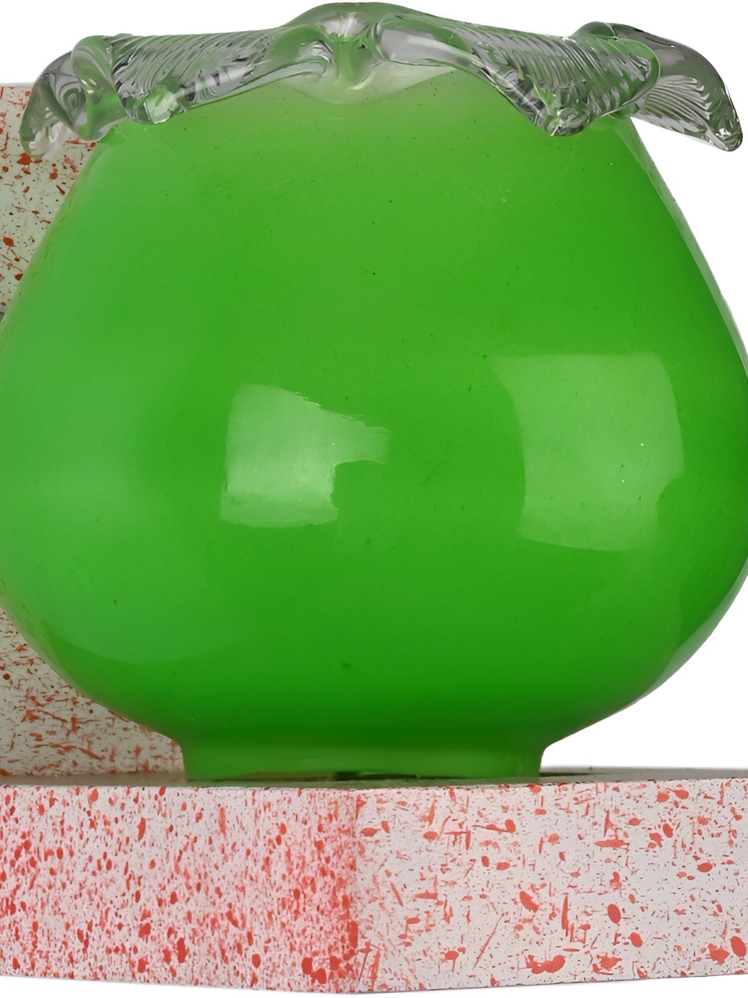 

1ST TIME Green Glass Cylinder Shaped Contemporary Wall Lamp