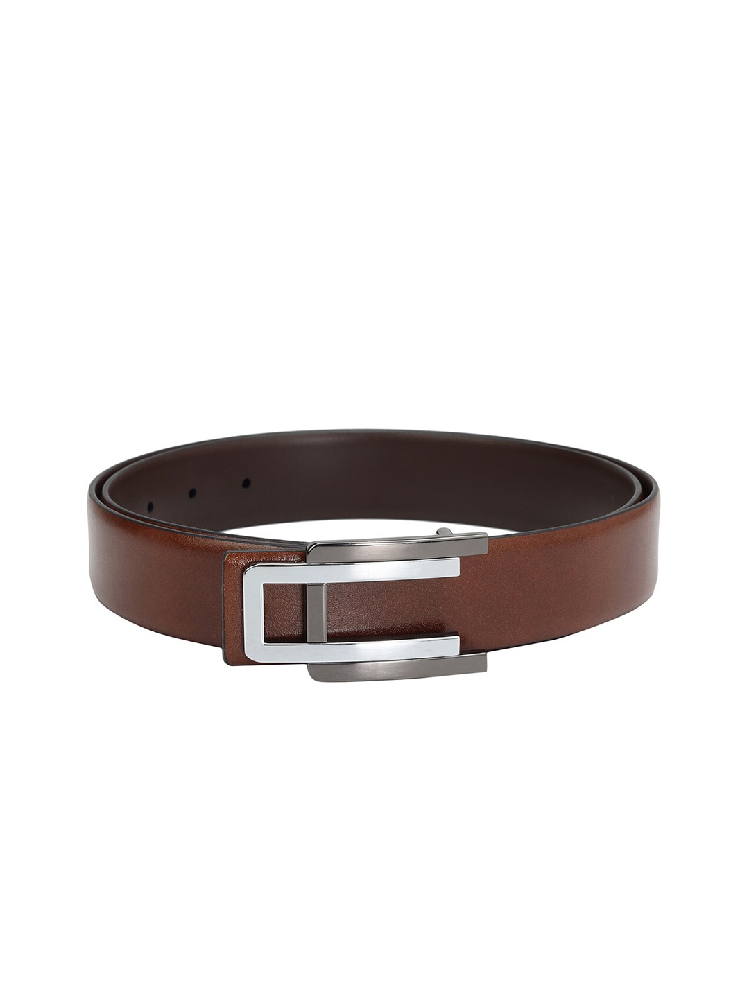 

Da Milano Men Leather Belt, Brown