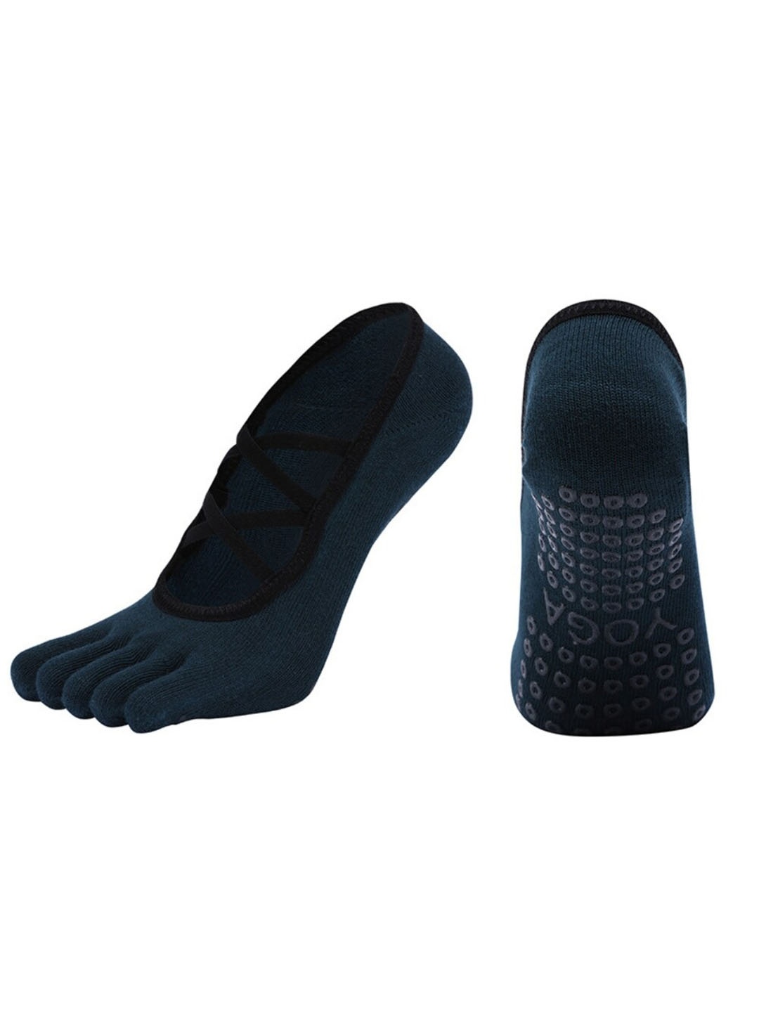 

BAESD Women Non-Slip Grips Anti Slip Shoe Liners Yoga Socks, Green