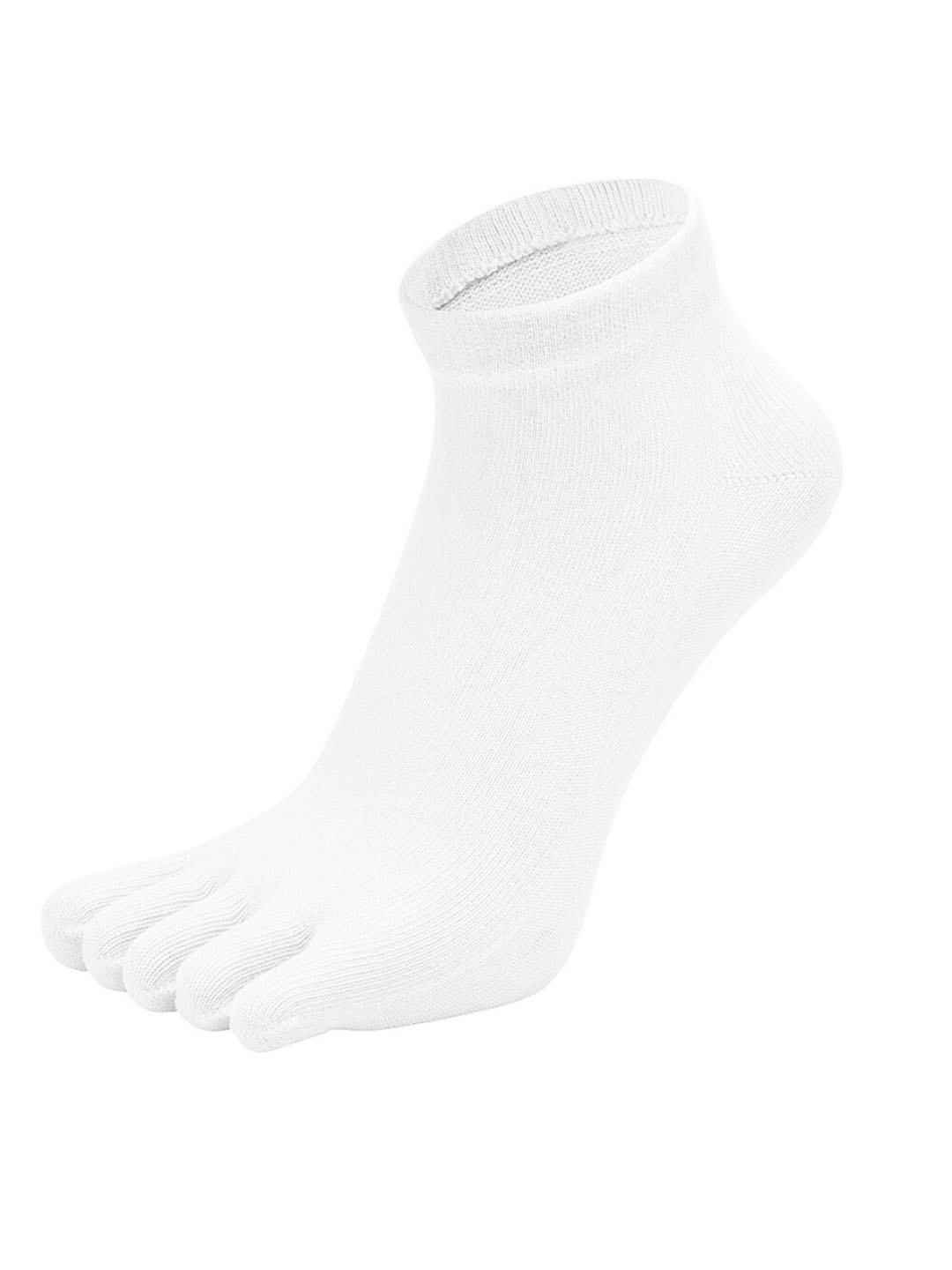 

BAESD Women Non-Slip Grips Ankle-Length Yoga Socks, White