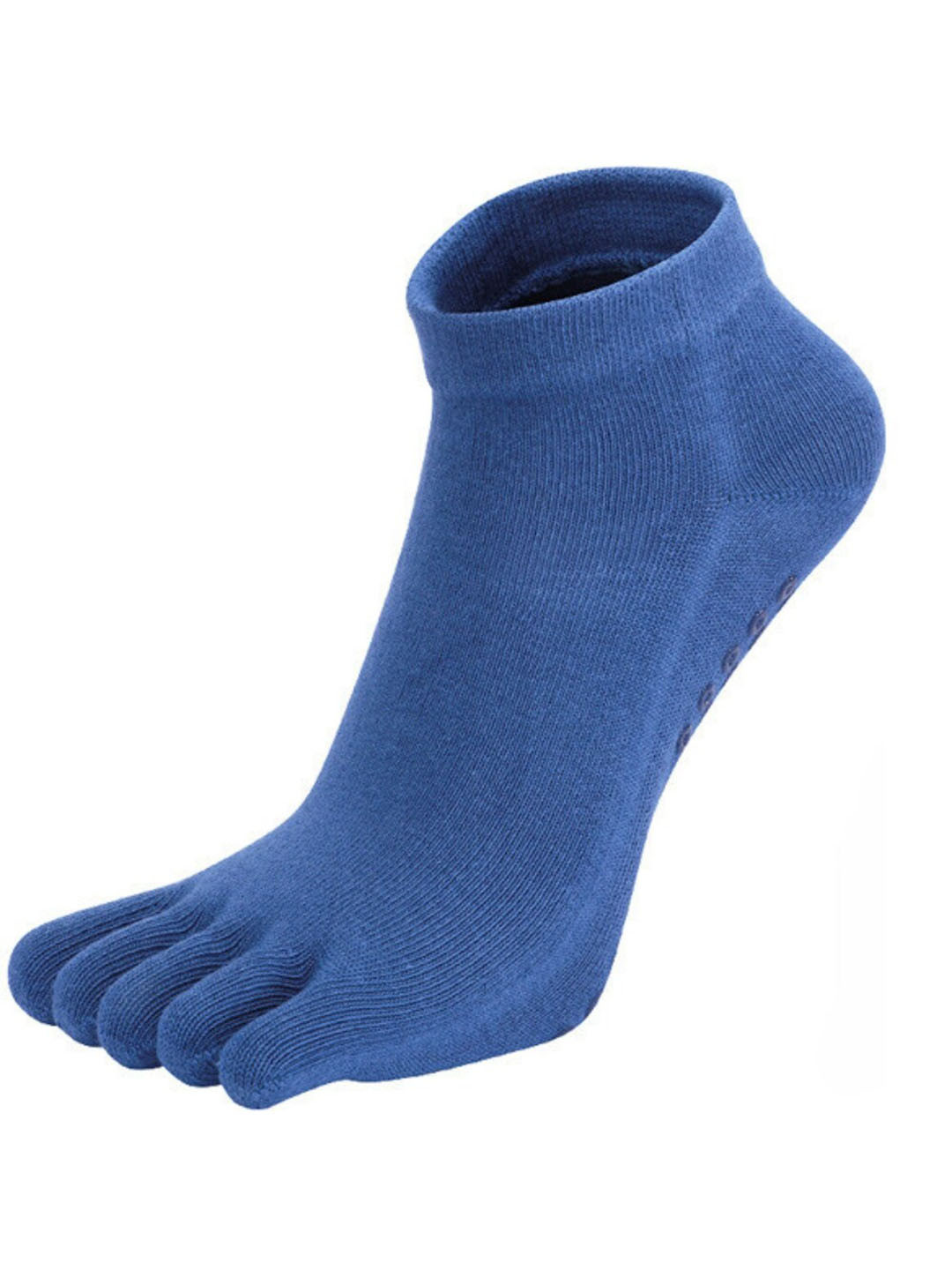

BAESD Women Non-Slip Grips Ankle-Length Yoga Socks, Blue