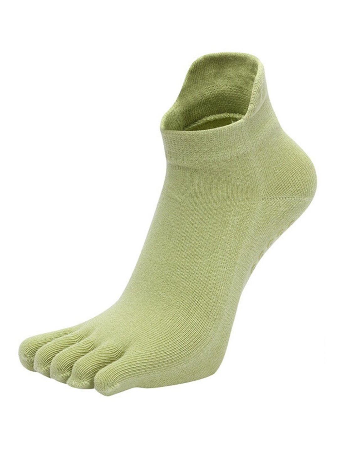 

BAESD Women Non-Slip Grips Ankle-Length Yoga Socks, Green