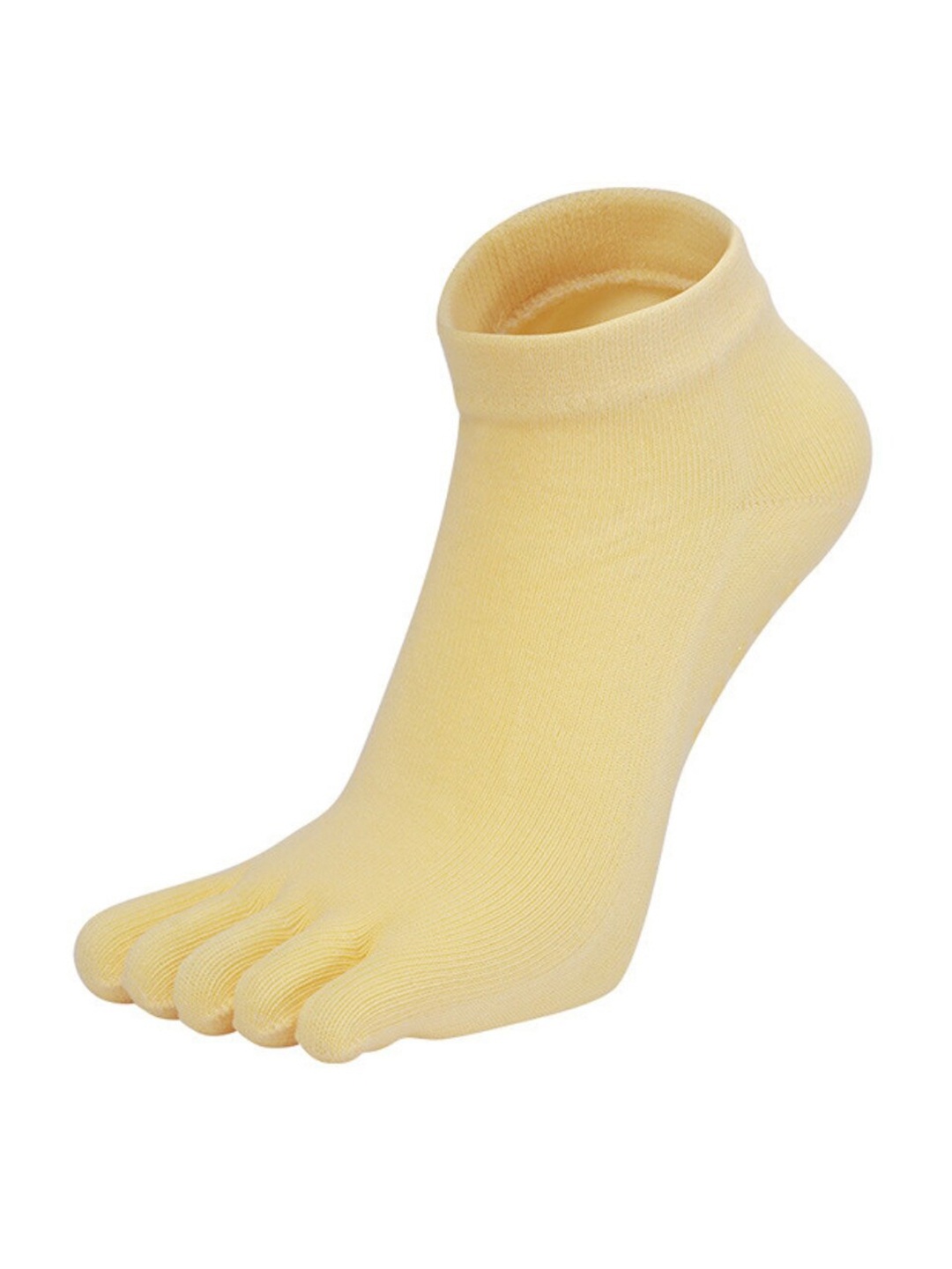 

BAESD Women Non-Slip Grips Anti Slip Ankle Length Yoga Socks, Yellow