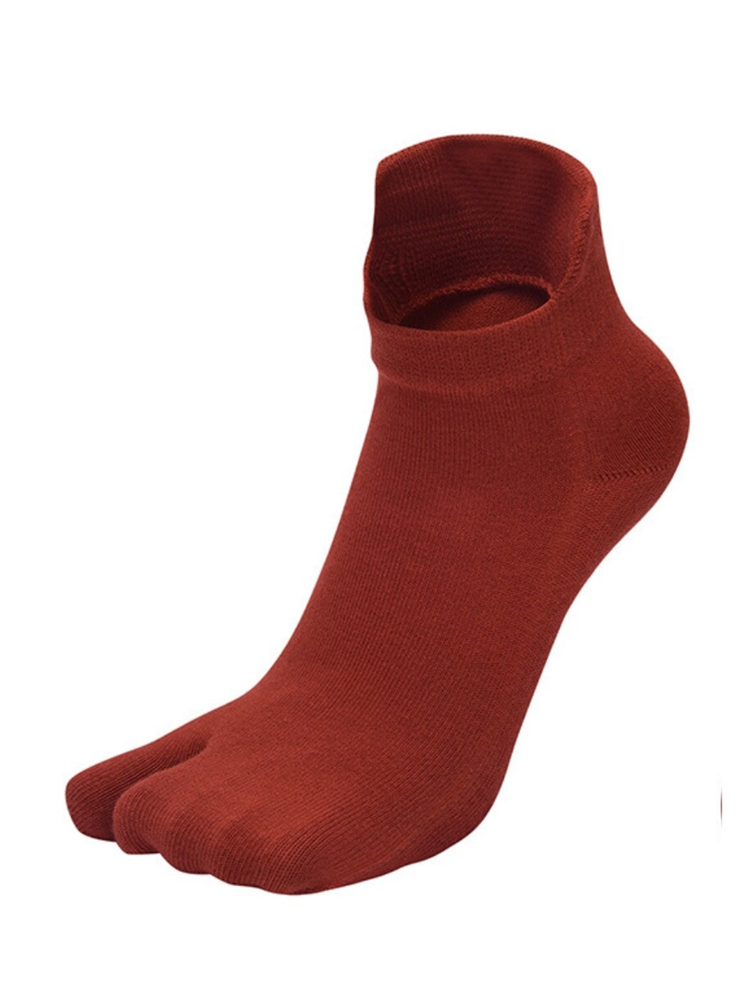 

BAESD Women Non-Slip Grips Ankle-Length Yoga Socks, Maroon