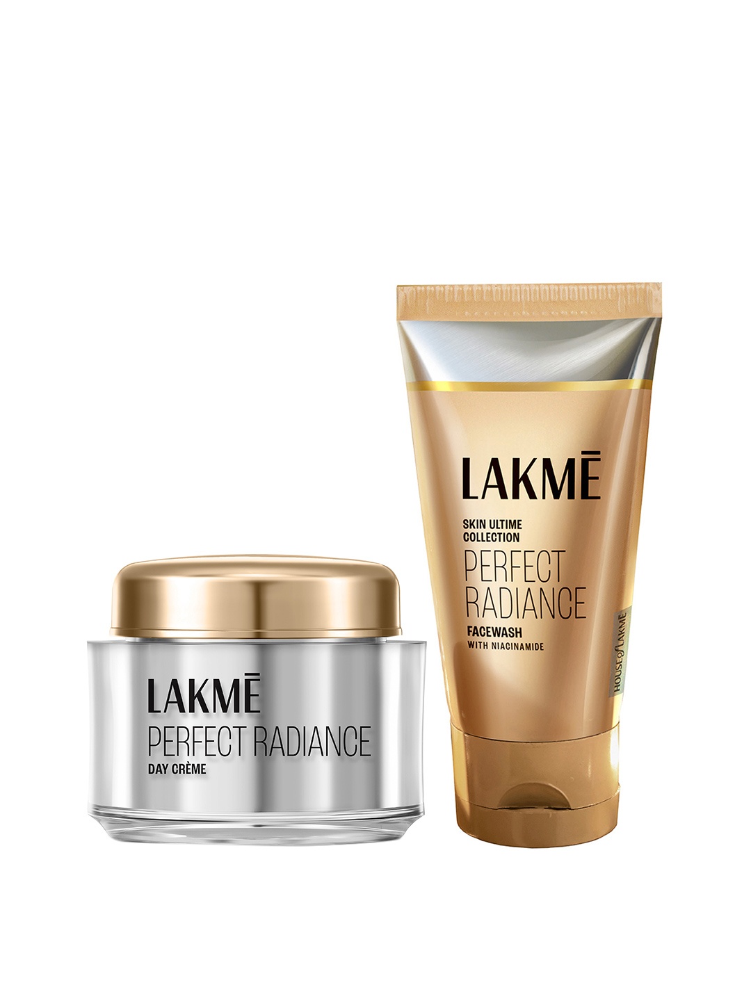 

Lakme Absolute Perfect Radiance Duo - Face Wash 50 g & SPF20 Light Creme 50 g, Gold