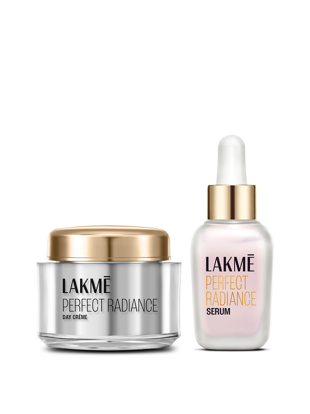 

Lakme Absolute Perfect Radiance Face Serum 15ml & Skin Brightening Light Creme 15ml, Off white